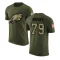 Brandon Brooks Legend Salute to Service T-Shirt - Olive