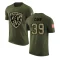 Brandon Carr Legend Salute to Service T-Shirt - Olive