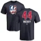 Brandon Hickey Name and Number Banner Wave T-Shirt - Navy