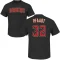 Brandon Pfaadt Name & Number T-Shirt - Black