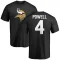 Brandon Powell Name & Number T-Shirt - Black