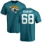 Brandon Scherff Name & Number T-Shirt - Teal