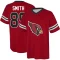 Brandon Smith Name & Number Game Day V-Neck T-Shirt - Red