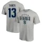 Brandon Tanev Name & Number Lockup T-Shirt - Gray