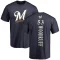 Brandon Woodruff Backer T-Shirt - Navy