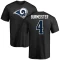 Braxton Burmeister Name & Number T-Shirt - Black