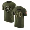 Braxton Jones Legend Salute to Service T-Shirt - Olive