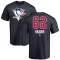 Brayden Yager Name and Number Banner Wave T-Shirt - Navy