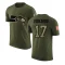 Braylon Edwards Legend Salute to Service T-Shirt - Olive