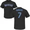 Brendan Rodgers Name & Number T-Shirt - Black