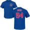 Brennen Davis Name & Number T-Shirt - Royal