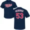 Brent Headrick Name & Number T-Shirt - Navy