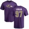 Brent Urban Name & Number T-Shirt - Purple