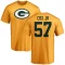 Brenton Cox Jr. Name & Number T-Shirt - Gold