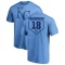 Bret Saberhagen RBI T-Shirt - Light Blue