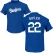 Brett Butler Name & Number T-Shirt - Royal