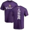 Brett Favre Backer T-Shirt - Purple