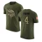 Brett Favre Legend Salute to Service T-Shirt - Olive