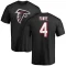 Brett Favre Name & Number T-Shirt - Black