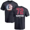 Brett Harrison Name and Number Banner Wave T-Shirt - Navy