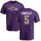 Brett Hundley Name & Number T-Shirt - Purple