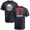 Brett Murray Name and Number Banner Wave T-Shirt - Navy