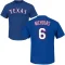 Brett Nicholas Name & Number T-Shirt - Royal