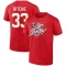 Brett Ritchie 2023 Eastern Conference Champions Home Ice T-Shirt - Red