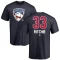 Brett Ritchie Name and Number Banner Wave T-Shirt - Navy