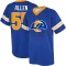 Brian Allen Name & Number Game Day V-Neck T-Shirt - Royal