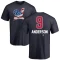 Brian Anderson Name and Number Banner Wave T-Shirt - Navy