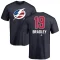 Brian Bradley Name and Number Banner Wave T-Shirt - Navy