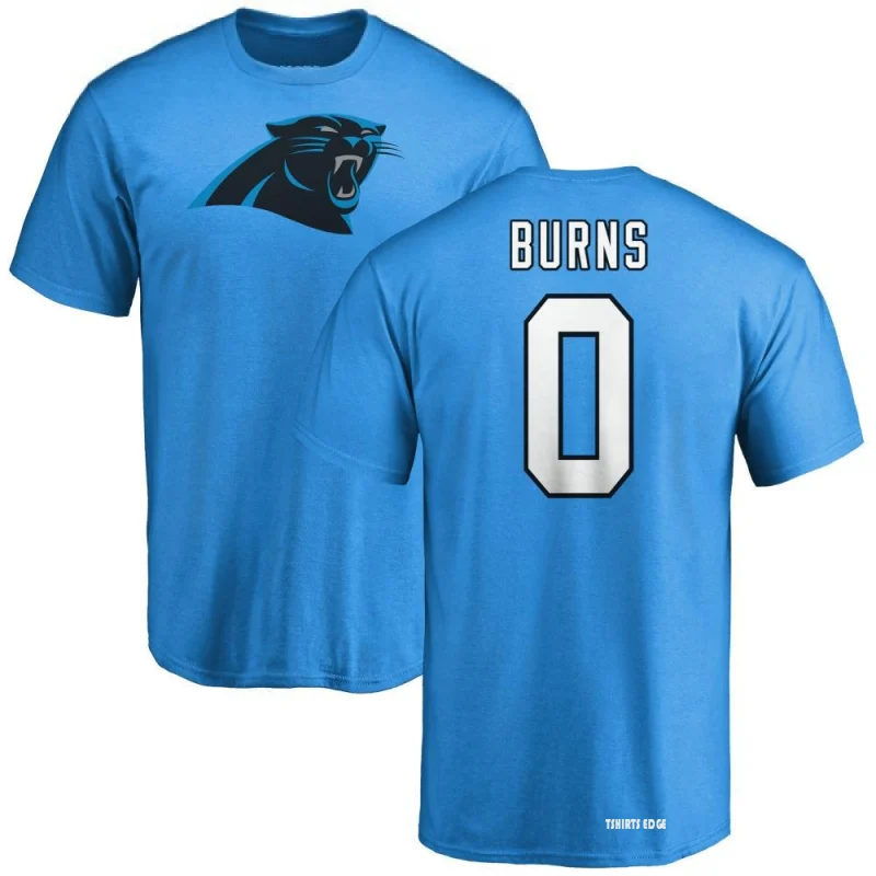 Brian Burns Name & Number T-Shirt - Blue - Tshirtsedge