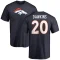 Brian Dawkins Name & Number T-Shirt - Navy