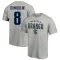 Brian Dumoulin Name & Number Lockup T-Shirt - Gray