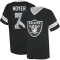 Brian Hoyer Name & Number Game Day V-Neck T-Shirt - Black