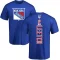 Brian Leetch Backer T-Shirt - Royal