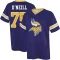 Brian O'Neill Name & Number Game Day V-Neck T-Shirt - Purple