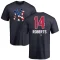 Brian Roberts Name and Number Banner Wave T-Shirt - Navy