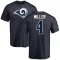 Brock Miller Name & Number T-Shirt - Navy