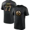 Broderick Jones 2020 Salute To Service Performance T-Shirt - Black