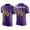 Broderick Washington Legend Color Rush T-Shirt - Purple