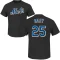 Brooks Raley Name & Number T-Shirt - Black