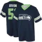 Bruce Irvin Name & Number Game Day V-Neck T-Shirt - Navy