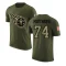 Bruce Matthews Legend Salute to Service T-Shirt - Olive