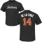 Bryan De La Cruz Name & Number T-Shirt - Black