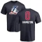 Bryce Hamilton Name and Number Banner Wave T-Shirt - Navy