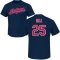 Buddy Bell Name & Number T-Shirt - Navy