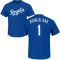 Buddy Biancalana Name & Number T-Shirt - Royal