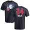 Buddy Hield Name and Number Banner Wave T-Shirt - Navy